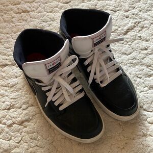 NIKE Air Jordan sneakers black & white size 9